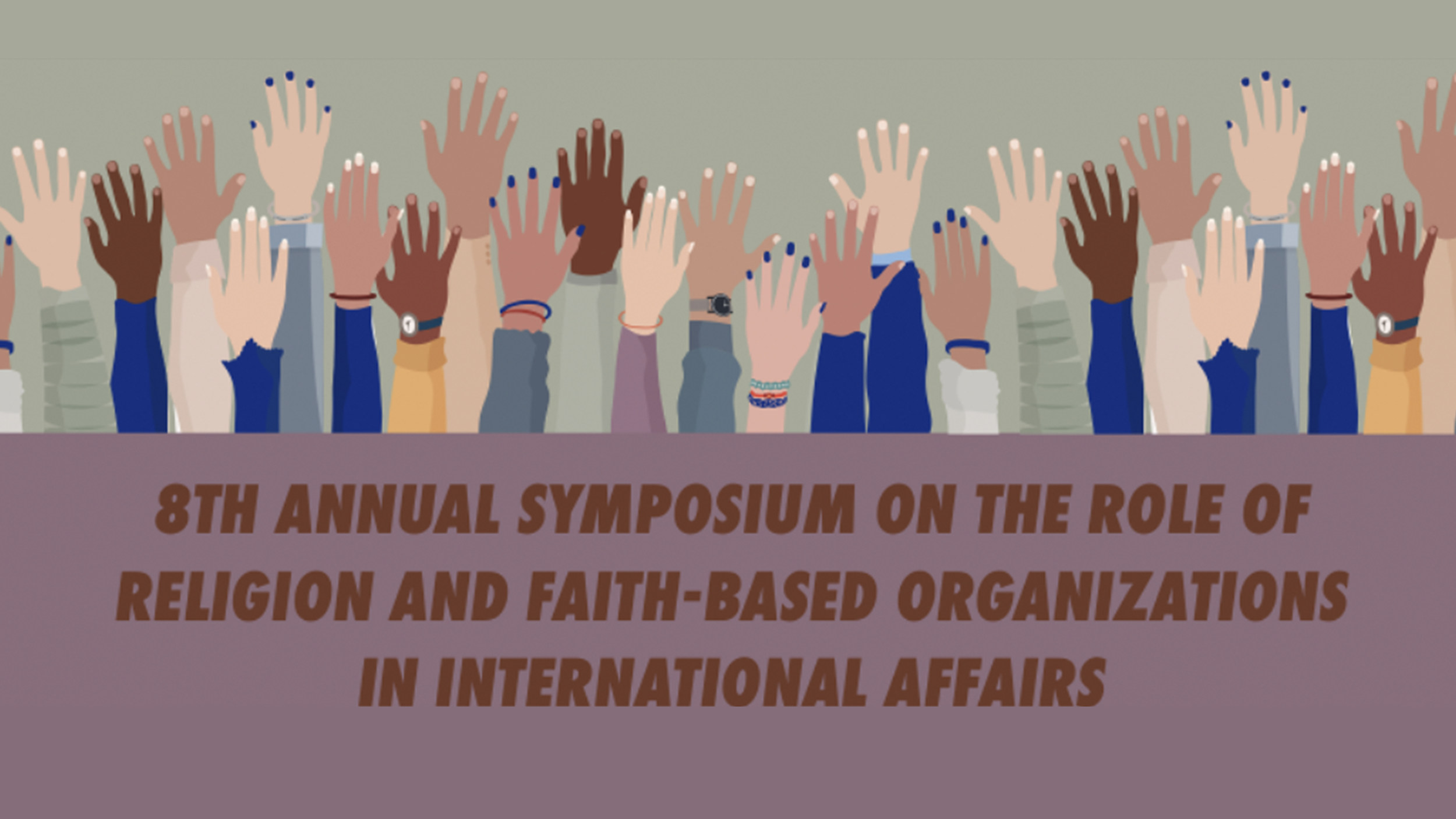 Symposium On Role Of Religion And Faith Based Organizations In 